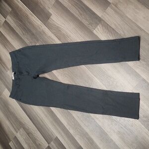 ACTIVE USA Skinkony Jeans/ Strech Dress Pants Dark Charcoal Grey  Size Large